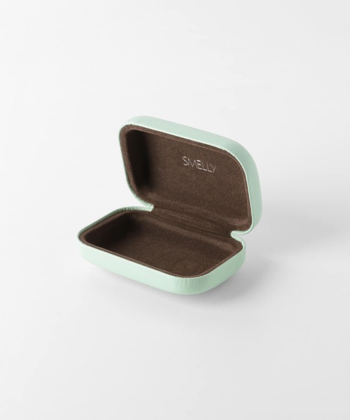 SMELLY（スメリー）の「スクエアアクセサリーケース（ポーチ・レディース・ミント/シルバー系その他・-）」の8枚目の写真