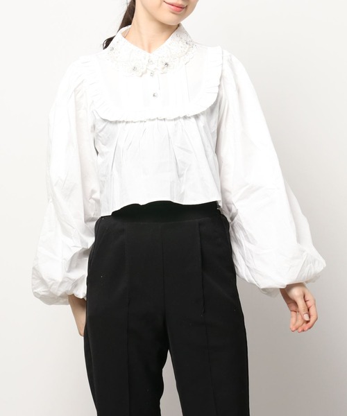 ホワイト系 S数量限定セール Sisterjane ブラウス シャツ ブラウス 七分 長袖 トップスホワイト系s 11 700 Eur Artec Fr