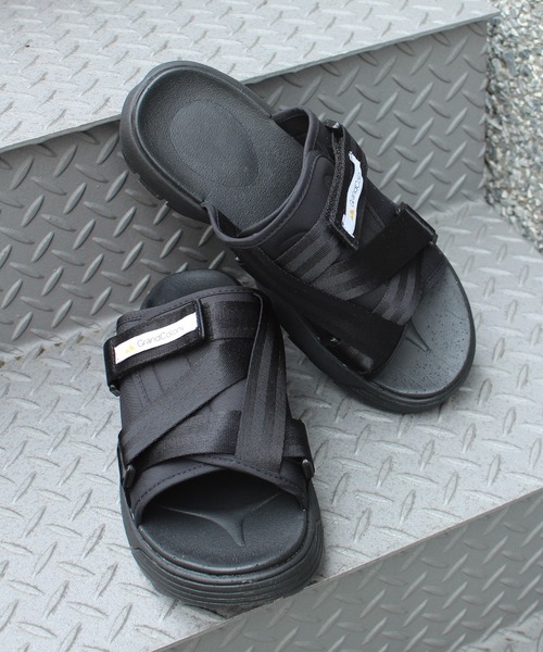 LAVEANGE（ラビアンジェ）の「Recycled nylon Cover Belt SANDAL（サンダル・メンズ・ブラック/カーキ・SMALL/MEDIUM/LARGE）」の6枚目の写真