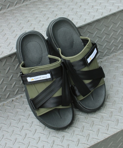 LAVEANGE（ラビアンジェ）の「Recycled nylon Cover Belt SANDAL（サンダル・メンズ・ブラック/カーキ・SMALL/MEDIUM/LARGE）」の9枚目の写真
