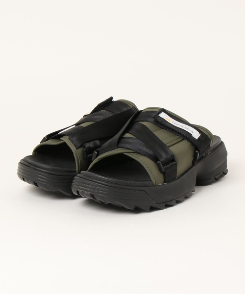 LAVEANGE（ラビアンジェ）の「Recycled nylon Cover Belt SANDAL（サンダル・メンズ・ブラック/カーキ・SMALL/MEDIUM/LARGE）」の11枚目の写真