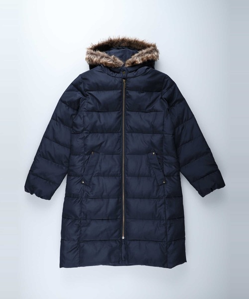 HONEYSUCKLE ROSE（ハニーサックルローズ）の「【HONEYSUCKLE ROSE】中綿ロングコート（その他アウター・レディース・ブラック/ネイビー・M/L）」の19枚目の写真