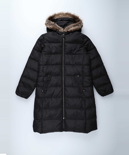 HONEYSUCKLE ROSE（ハニーサックルローズ）の「【HONEYSUCKLE ROSE】中綿ロングコート（その他アウター・レディース・ブラック/ネイビー・M/L）」の20枚目の写真