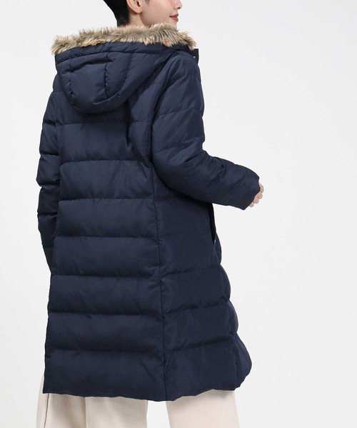 HONEYSUCKLE ROSE（ハニーサックルローズ）の「【HONEYSUCKLE ROSE】中綿ロングコート（その他アウター・レディース・ブラック/ネイビー・M/L）」の15枚目の写真