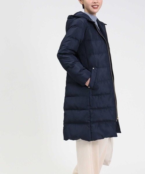 HONEYSUCKLE ROSE（ハニーサックルローズ）の「【HONEYSUCKLE ROSE】中綿ロングコート（その他アウター・レディース・ブラック/ネイビー・M/L）」の17枚目の写真