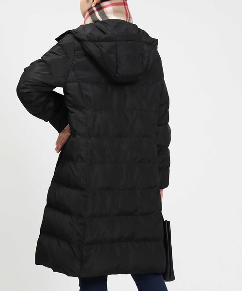 HONEYSUCKLE ROSE（ハニーサックルローズ）の「【HONEYSUCKLE ROSE】中綿ロングコート（その他アウター・レディース・ブラック/ネイビー・M/L）」の10枚目の写真