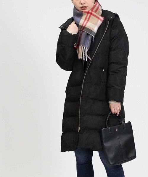 HONEYSUCKLE ROSE（ハニーサックルローズ）の「【HONEYSUCKLE ROSE】中綿ロングコート（その他アウター・レディース・ブラック/ネイビー・M/L）」の11枚目の写真