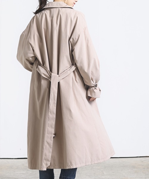 rps（アールピーエス）の「キャンディータックスリーブトレンチコート（トレンチコート・レディース・ベージュ/ライトベージュ/グレイッシュベージュ・M）」の6枚目の写真