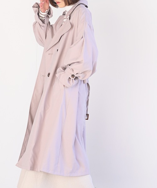 rps（アールピーエス）の「キャンディータックスリーブトレンチコート（トレンチコート・レディース・ベージュ/ライトベージュ/グレイッシュベージュ・M）」の13枚目の写真