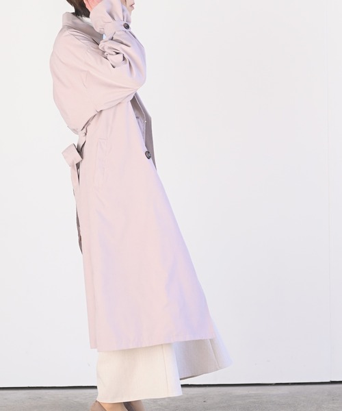 rps（アールピーエス）の「キャンディータックスリーブトレンチコート（トレンチコート・レディース・ベージュ/ライトベージュ/グレイッシュベージュ・M）」の15枚目の写真