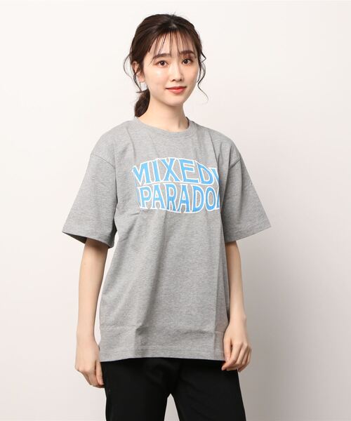 INNOCENT(イノセント)の「『RDS』プリントTシャツ(Tシャツ/カットソー・レディース・ベージュ/杢グレー/スミクロ・LARGE/MEDIUM/FREE)」の5枚目の写真