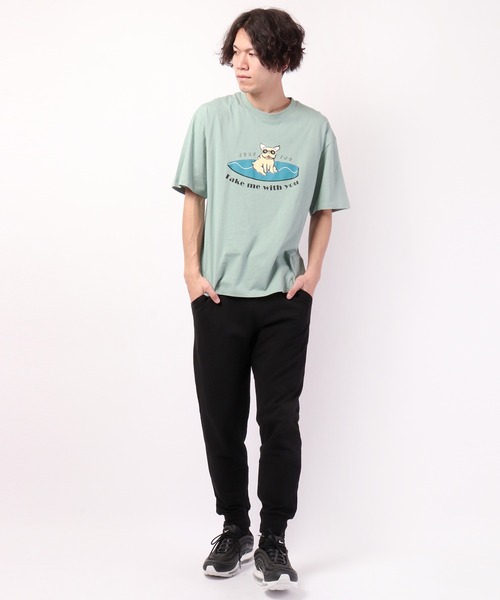 FUNALIVE(ファンアライブ)の「無地スウェットパンツ(スウェットパンツ・メンズ・ライトグレー/ブラック・M/XL/L)」の8枚目の写真