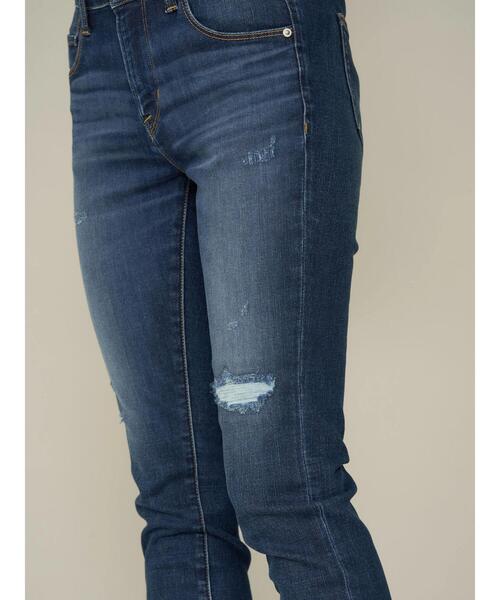 AMERICAN HOLIC(アメリカンホリック)の「スキニーフィットダメージデニム(デニムパンツ・レディース・インディゴブルー・LL/XS/M/S/L)」の13枚目の写真