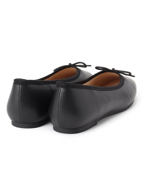 SHOO・LA・RUE（シューラルー）の「◆リボンスクエアバレエシューズ（その他シューズ・レディース・ブラック/シルバー/ナチュラル・35/45）」の7枚目の写真