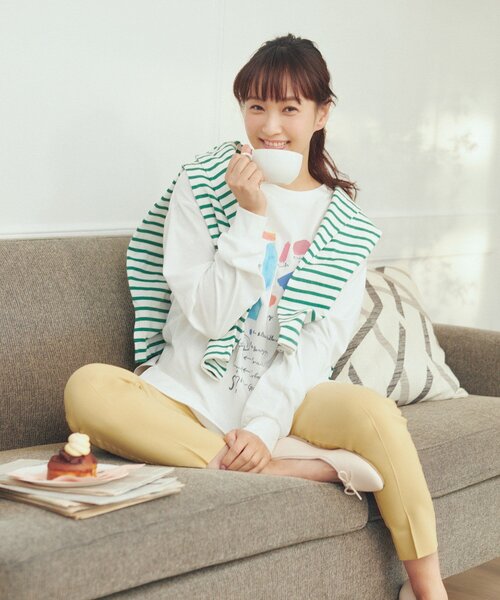 SHOO・LA・RUE（シューラルー）の「◆リボンスクエアバレエシューズ（その他シューズ・レディース・ブラック/シルバー/ナチュラル・35/45）」の21枚目の写真