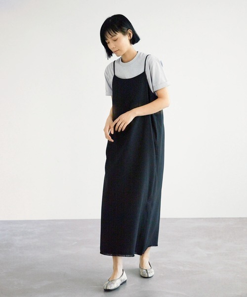 DANTON（ダントン）の「【DANTON(ダントン)】ポケット付きクルーネックTシャツ（無地）（Tシャツ/カットソー・レディース・ホワイト/サックスブルー/ベージュ系その他/イエロー系その他・36）」の6枚目の写真