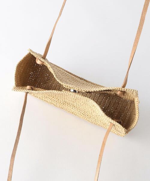 Lepidos（レピドス）の「＜MADE IN MADA＞MIALY ラフィア ショルダーバッグ（かごバッグ・レディース・ナチュラル・FREE）」の5枚目の写真