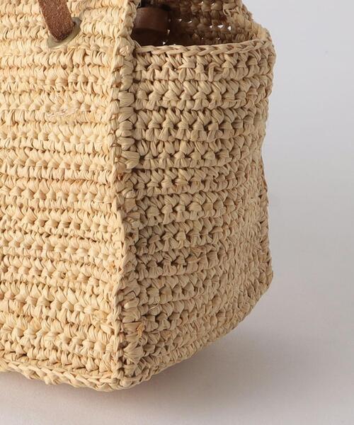 Lepidos（レピドス）の「＜MADE IN MADA＞MIALY ラフィア ショルダーバッグ（かごバッグ・レディース・ナチュラル・FREE）」の9枚目の写真