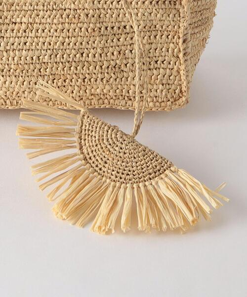 Lepidos（レピドス）の「＜MADE IN MADA＞MIALY ラフィア ショルダーバッグ（かごバッグ・レディース・ナチュラル・FREE）」の10枚目の写真