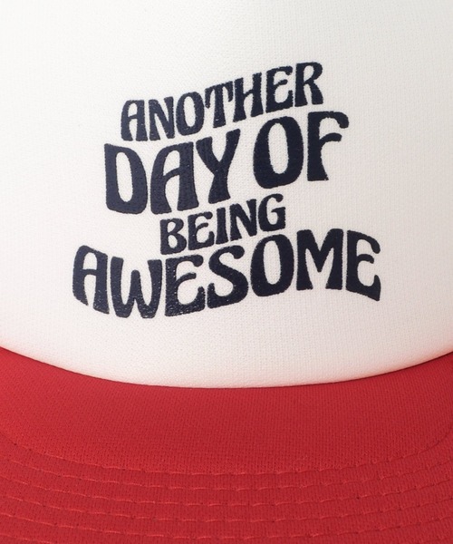 GLAZOS（グラソス）の「ロゴプリント配色メッシュキャップ（キャップ・キッズ・ネイビー/レッド/イエロー・フリー）」の13枚目の写真