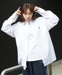 【BEVERLY HILLS POLO CLUB】ボタンダウンコットンシャツ 長袖 ロングスリーブ 3878-6020