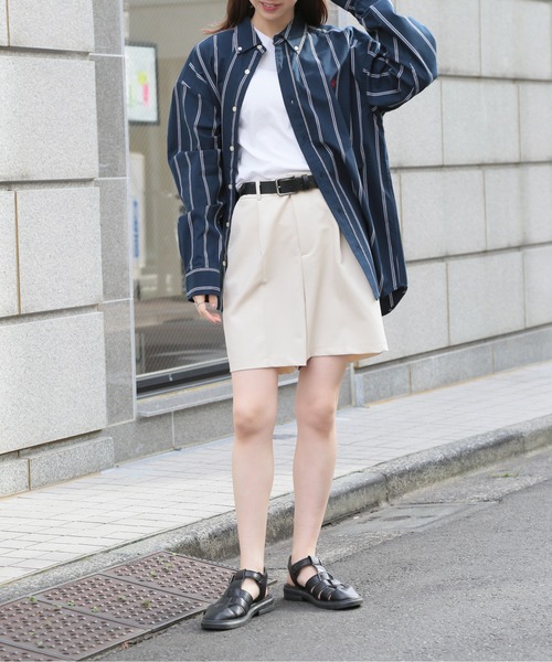 BEVERLY HILLS POLO CLUB（ビバリーヒルズポロクラブ）の「【BEVERLY HILLS POLO CLUB】ボタンダウンコットンシャツ 長袖 ロングスリーブ 3878-6020（シャツ/ブラウス・メンズ・ホワイト/ベージュ/サックスブルー系/ネイビー/ブラック/ネイビー系2/イエロー系その他2/ライトグリーン/ベージュ系その他2/サックスブルー系2/イエロー/インディゴブルー/ダークインディゴブルー/サックスブルー系3/ブルー/カーキ/ブルー系その他2・LL/M/L）」の19枚目の写真