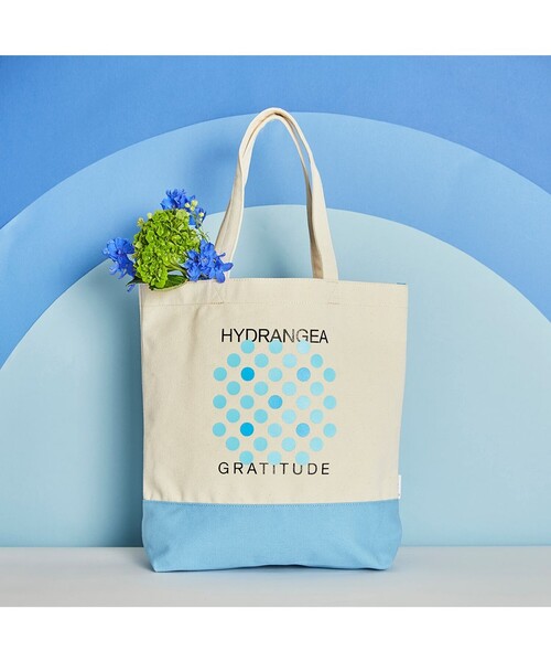 ANEVER（アンエバー）の「【BURNET】DOT FLOWER トート（トートバッグ・レディース・ホワイト/パープル/ネイビー/レッド/ピンク/イエロー/オレンジ/ブルー/グリーン/ブルー系その他/ピンク系その他/ローズ・F）」の6枚目の写真