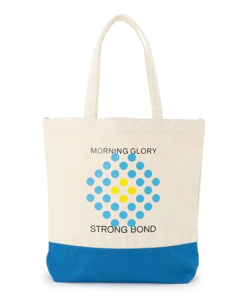 ANEVER（アンエバー）の「【BURNET】DOT FLOWER トート（トートバッグ・レディース・ホワイト/パープル/ネイビー/レッド/ピンク/イエロー/オレンジ/ブルー/グリーン/ブルー系その他/ピンク系その他/ローズ・F）」の16枚目の写真