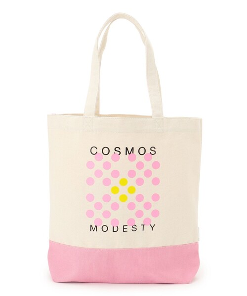 ANEVER（アンエバー）の「【BURNET】DOT FLOWER トート（トートバッグ・レディース・ホワイト/パープル/ネイビー/レッド/ピンク/イエロー/オレンジ/ブルー/グリーン/ブルー系その他/ピンク系その他/ローズ・F）」の18枚目の写真