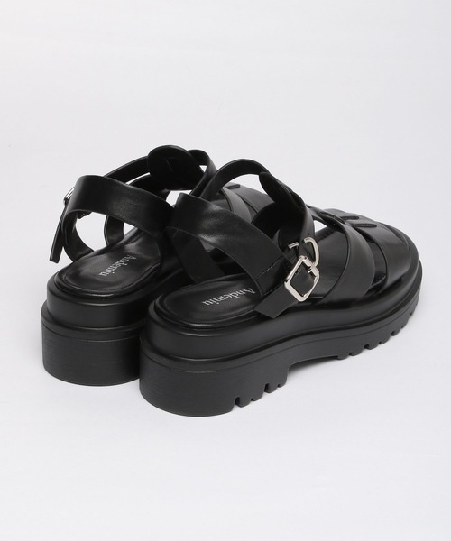 Andemiu（アンデミュウ）の「グルカサンダル263205（サンダル・レディース・ブラック/アイボリー・SMALL/LARGE/MEDIUM）」の12枚目の写真