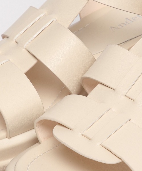 Andemiu（アンデミュウ）の「グルカサンダル263205（サンダル・レディース・ブラック/アイボリー・SMALL/LARGE/MEDIUM）」の13枚目の写真