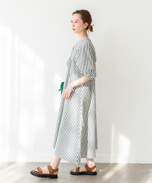 IENA（イエナ）の「サッカーデザインワンピース（ワンピース）」 - WEAR