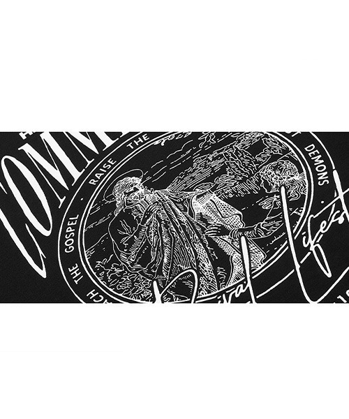 HARSH AND CRUEL(ハーシュアンドクルーエル)の「グラフィックプリント Tシャツ HC22SS31【Harsh and Cruel】(Tシャツ/カットソー・メンズ・ブラック/アイボリー/ホワイト/グレー・M/L/S/XL)」の18枚目の写真