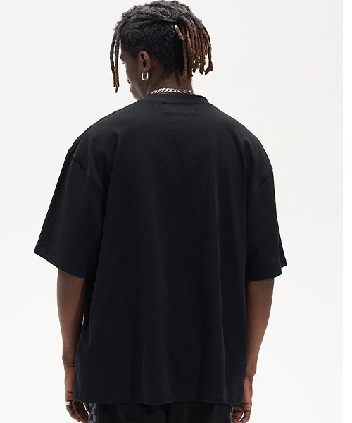 HARSH AND CRUEL(ハーシュアンドクルーエル)の「グラフィックプリント Tシャツ HC22SS31【Harsh and Cruel】(Tシャツ/カットソー・メンズ・ブラック/アイボリー/ホワイト/グレー・M/L/S/XL)」の8枚目の写真