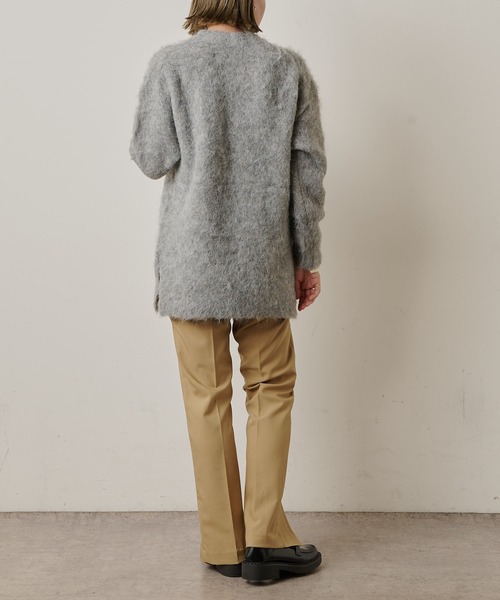 Omekashi（オメカシ）の「スリットスラックス（スラックス・レディース・ブラック/オフホワイト/ベージュ・38/36）」の16枚目の写真