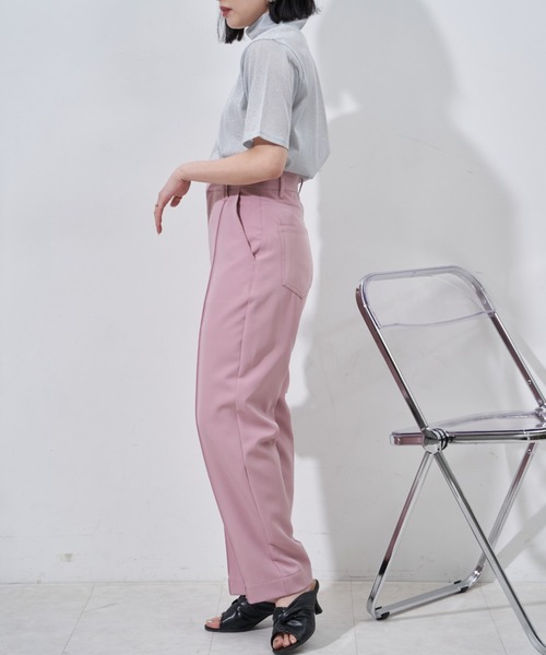 Auntie Rosa（アンティローザ）の「シアーラメTシャツ（Tシャツ/カットソー・レディース・ホワイト/ブラック・FREE）」の18枚目の写真