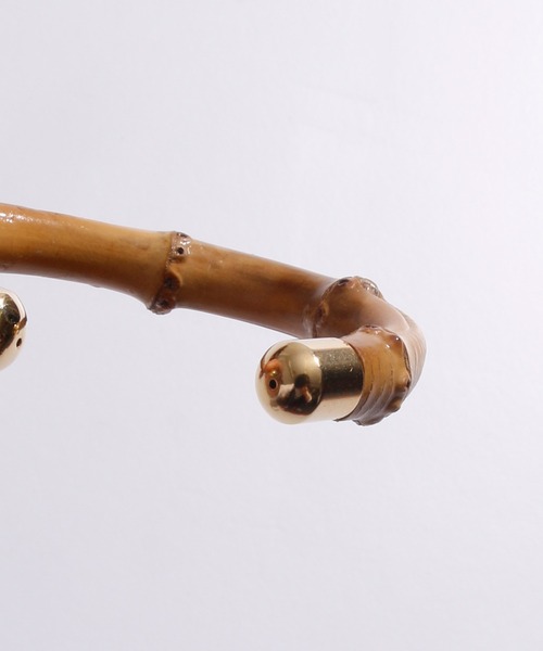 JANESMITH(ジェーンスミス)の「JANESMITH ジェーンスミス / BAMBOO BUNGLE バンブーバングル / 22WAC-#539L(バングル/リストバンド・レディース・ゴールド・FREE)」の2枚目の写真