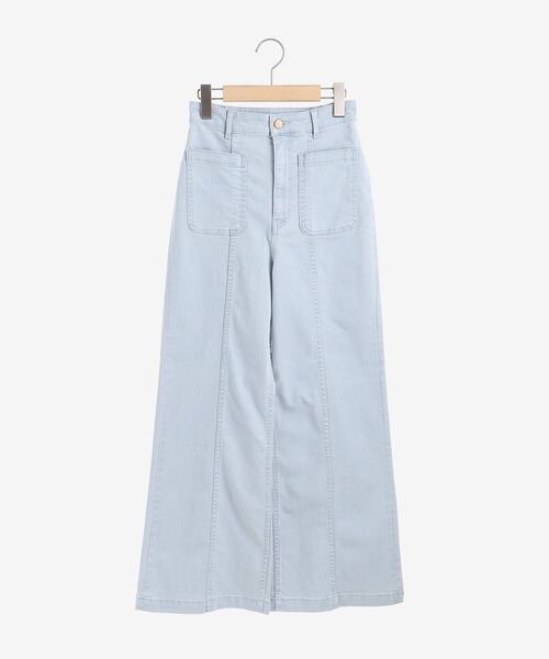 MAJESTIC LEGON(マジェスティックレゴン)の「ボックスポケットデニムパンツ(デニムパンツ・レディース・ネイビー/サックスブルー・SMALL/MEDIUM)」の3枚目の写真