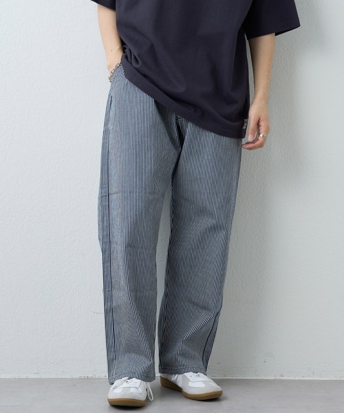 Lee（リー）の「【Lee/リー】 FLeeasy（デニムパンツ・メンズ・ネイビー/インディゴブルー/アイボリー/ストライプ/ベージュ/オリーブ/ブラック・FREE）」の7枚目の写真