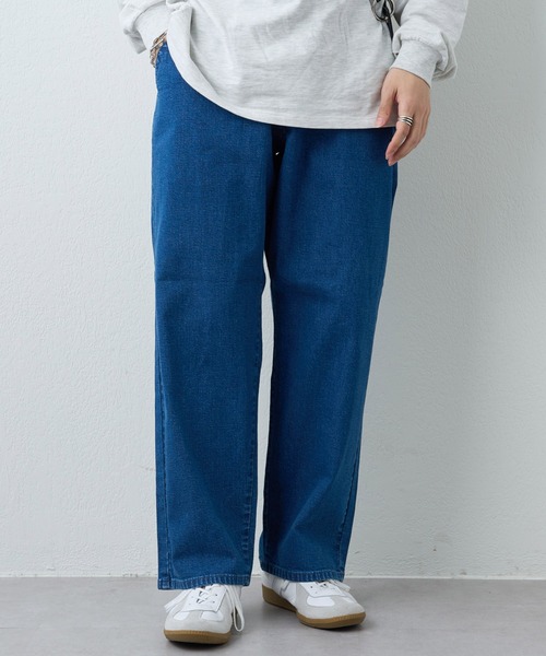 Lee（リー）の「【Lee/リー】 FLeeasy（デニムパンツ・メンズ・ネイビー/インディゴブルー/アイボリー/ストライプ/ベージュ/オリーブ/ブラック・FREE）」の6枚目の写真