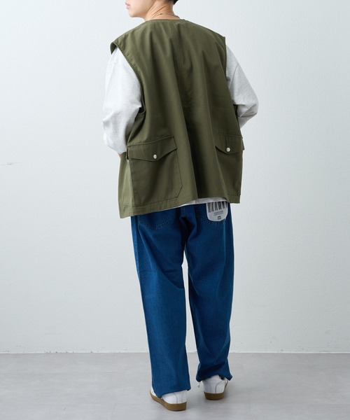 Lee（リー）の「【Lee/リー】 FLeeasy（デニムパンツ・メンズ・ネイビー/インディゴブルー/アイボリー/ストライプ/ベージュ/オリーブ/ブラック・FREE）」の15枚目の写真