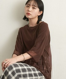 Aunt Marie's | シアーレイヤードトップス / Tシャツ(Tシャツ/カットソー)