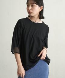 Aunt Marie's | シアーレイヤードトップス / Tシャツ(Tシャツ/カットソー)