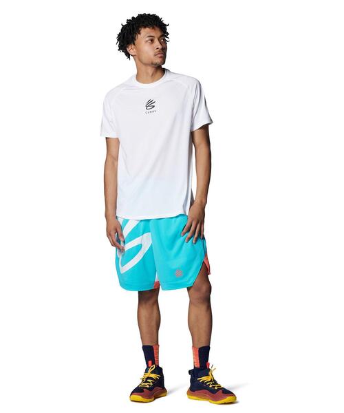 UNDER ARMOUR(アンダーアーマー)の「カリー テック ショートスリーブ Tシャツ 〈カリーロゴ〉(バスケットボール/メンズ)(Tシャツ/カットソー・メンズ・ブラック/ホワイト・L/XXL/3XL/S/XL/M)」の4枚目の写真