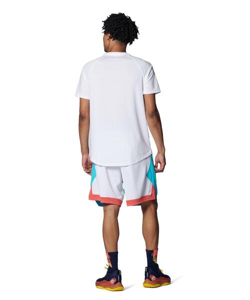 UNDER ARMOUR(アンダーアーマー)の「カリー テック ショートスリーブ Tシャツ 〈カリーロゴ〉(バスケットボール/メンズ)(Tシャツ/カットソー・メンズ・ブラック/ホワイト・L/XXL/3XL/S/XL/M)」の5枚目の写真