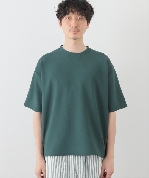 417 EDIFICE(フォーワンセブンエディフィス)の「アムンゼンクルーネックTシャツ(Tシャツ/カットソー・メンズ・スカイブルー/グリーン/ホワイト系その他/ブラック系その他・MEDIUM/LARGE)」の6枚目の写真