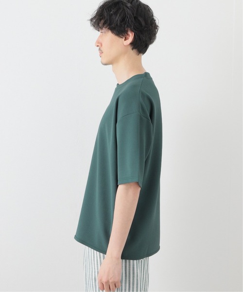 417 EDIFICE(フォーワンセブンエディフィス)の「アムンゼンクルーネックTシャツ(Tシャツ/カットソー・メンズ・スカイブルー/グリーン/ホワイト系その他/ブラック系その他・MEDIUM/LARGE)」の7枚目の写真