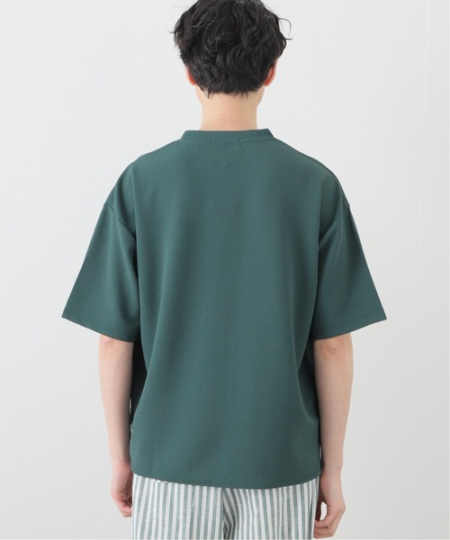 417 EDIFICE(フォーワンセブンエディフィス)の「アムンゼンクルーネックTシャツ(Tシャツ/カットソー・メンズ・スカイブルー/グリーン/ホワイト系その他/ブラック系その他・MEDIUM/LARGE)」の8枚目の写真