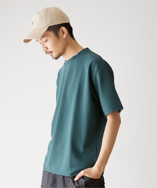 417 EDIFICE(フォーワンセブンエディフィス)の「アムンゼンクルーネックTシャツ(Tシャツ/カットソー・メンズ・スカイブルー/グリーン/ホワイト系その他/ブラック系その他・MEDIUM/LARGE)」の22枚目の写真