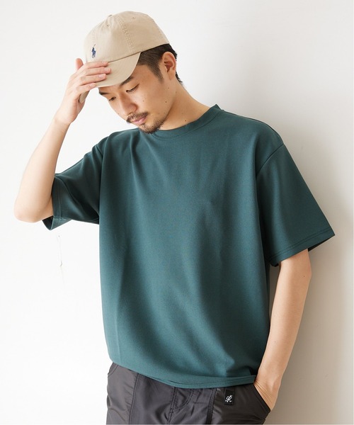 417 EDIFICE(フォーワンセブンエディフィス)の「アムンゼンクルーネックTシャツ(Tシャツ/カットソー・メンズ・スカイブルー/グリーン/ホワイト系その他/ブラック系その他・MEDIUM/LARGE)」の21枚目の写真
